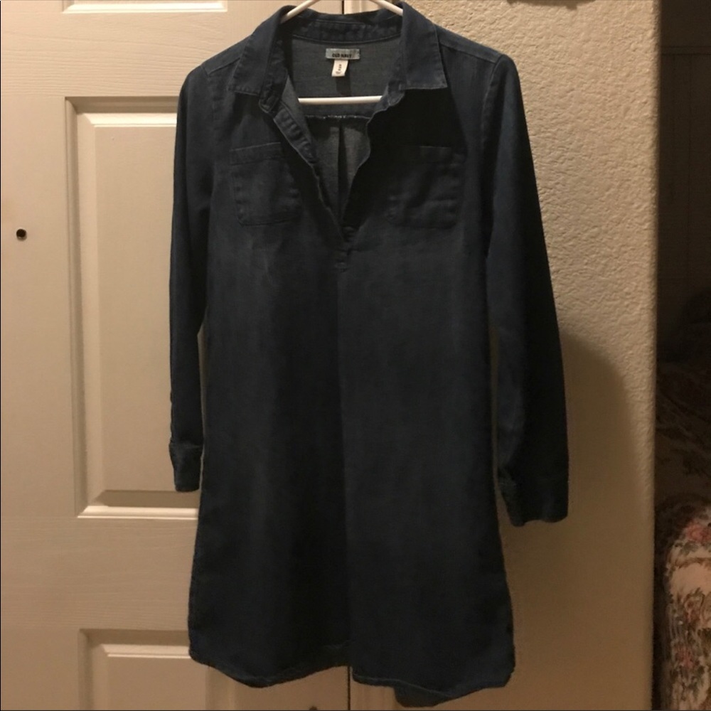 Long sleeve Jean Dress